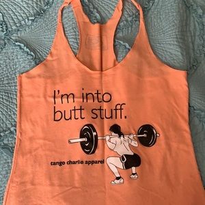 Tango Charlie Apparel Butt Stuff Squat Tank Top